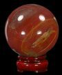 Colorful Petrified Wood Sphere #41944-1